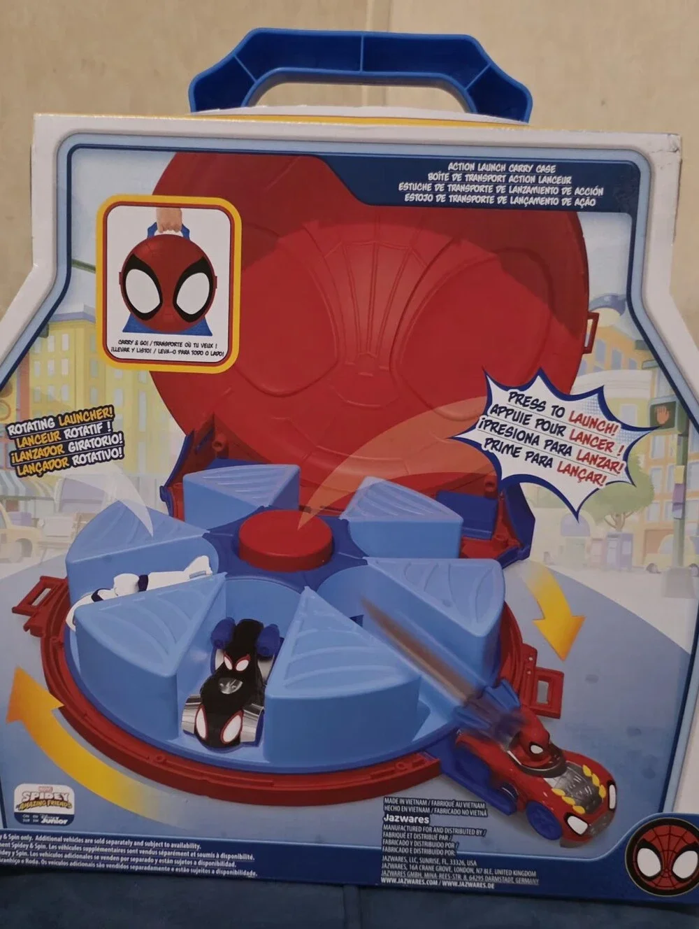 Marvel Spidey Amazing Friends Playset - Red, Black, White, Blue
